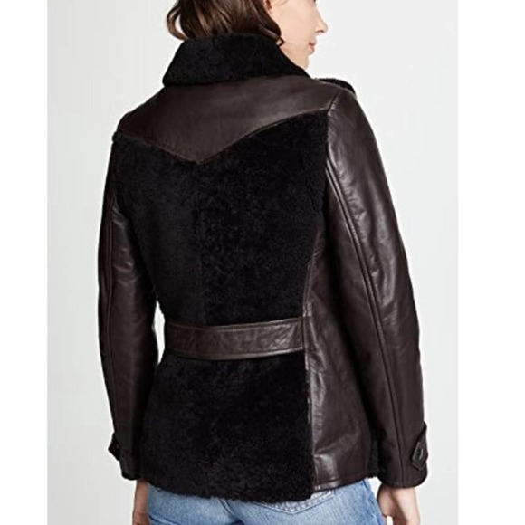 A.P.C. Veste Wilson Jacket in Marron Fonce - Picture 3 of 16